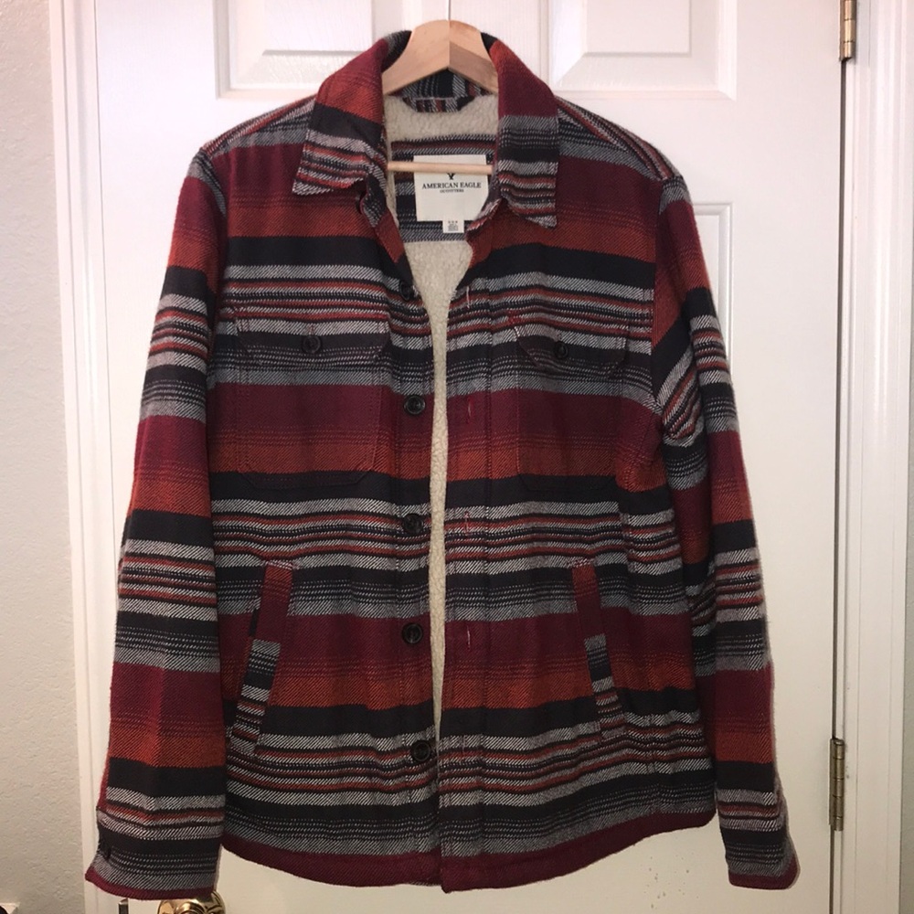 American eagle Sherpa lined jacket